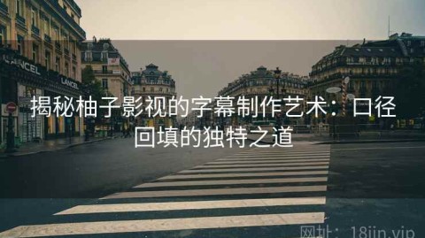 揭秘柚子影视的字幕制作艺术：口径回填的独特之道