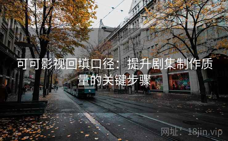 可可影视回填口径：提升剧集制作质量的关键步骤